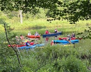 circle of Kayaks